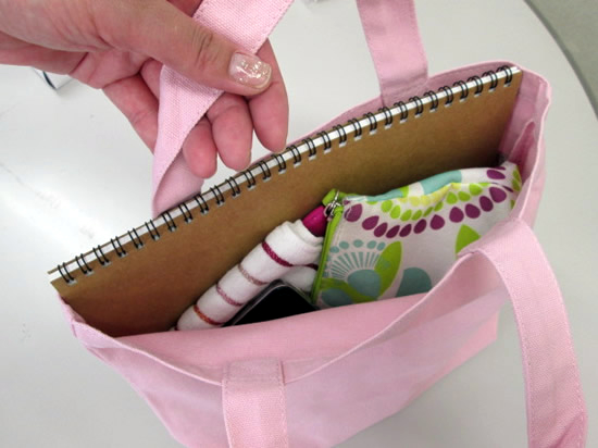 ノベルティ:キャンバスデイリートート(S) ピンク