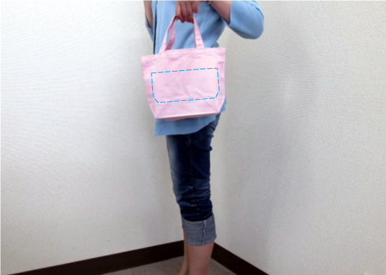 ノベルティ:キャンバスデイリートート(S) ピンク