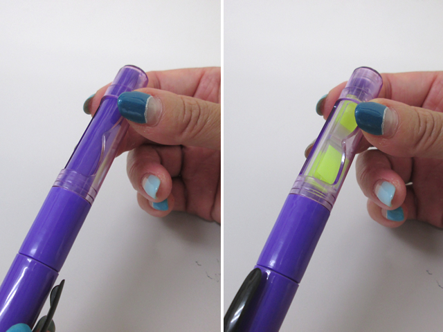 ノベルティ:付箋&マーカーペン