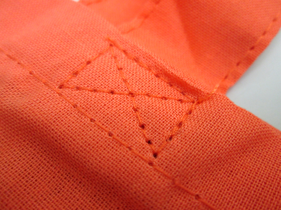 ノベルティ:コットンバッグ(M) オレンジ