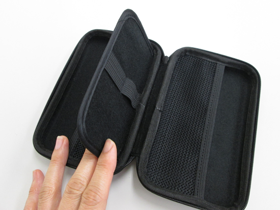 ノベルティ:モバイルアクセサリーケース(M) グレー