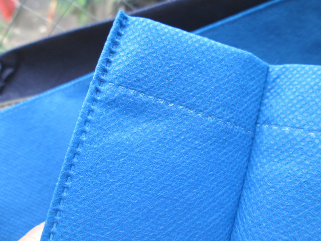 ノベルティ:ベーシックトート75 A4縦マチあり ブルー