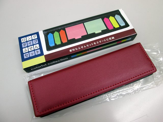 ノベルティ:ロングタイプふせんセット アソート