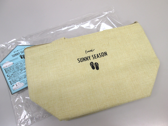 ノベルティ:サニーシーズン 保冷温ランチバッグ