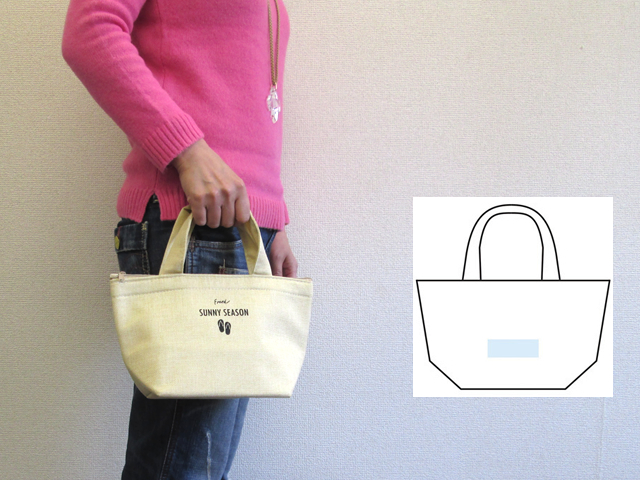 ノベルティ:サニーシーズン 保冷温ランチバッグ