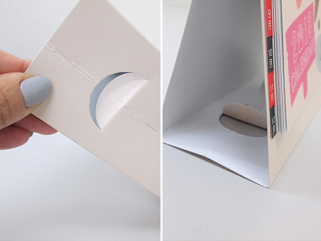 ノベルティ：2018年 卓上デルタカレンダー