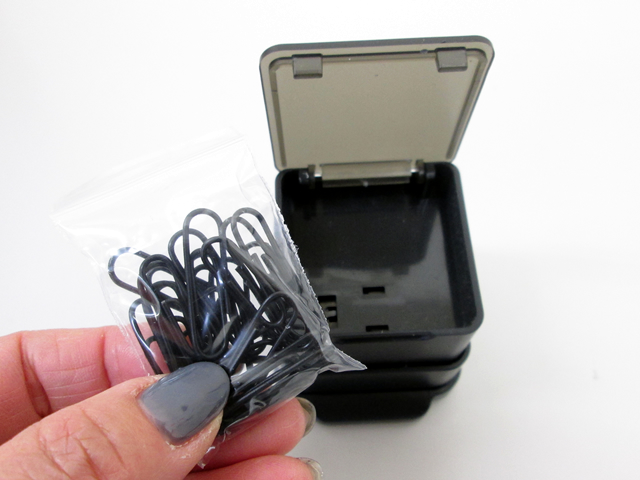 ノベルティ:クリップ付針なしステープラー