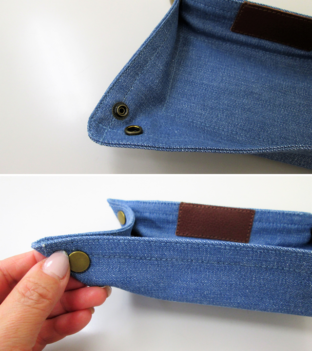ノベルティ:デニムペントレイ ヴィンテージブルー