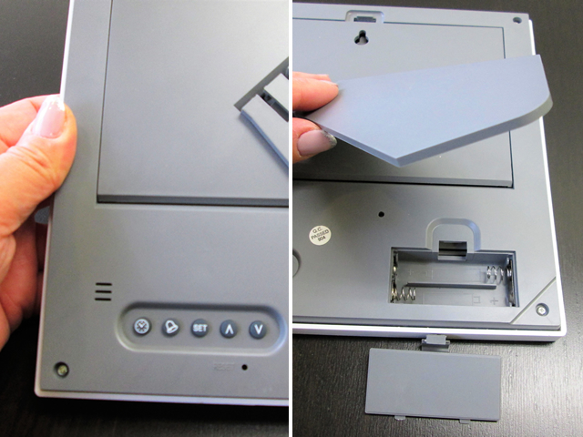 ノベルティ:フォトフレームクロック