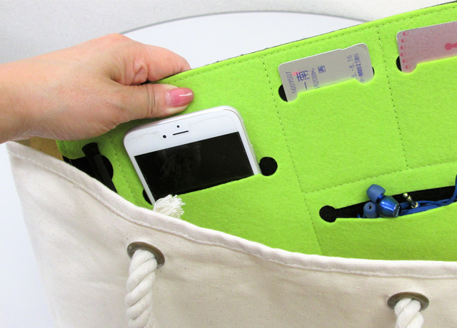 ノベルティ:フラットバッグインバッグ アソート