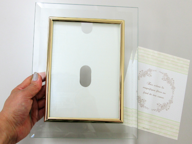 ノベルティ:ガラスフォトフレームK