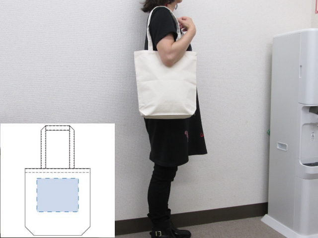 ノベルティ:ライトキャンバスタウントート(M) ナチュラル