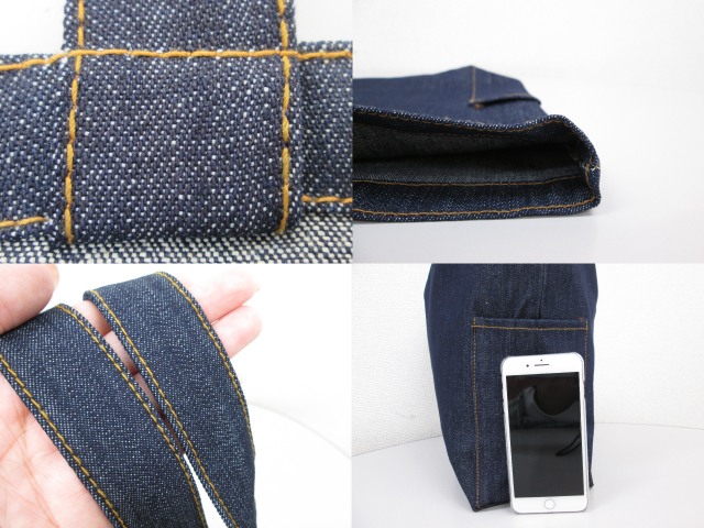 ノベルティ:デニムマルチトート(M) インディゴ