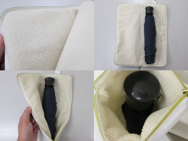 ノベルティ:ポータブルマルチ傘カバー D/ホワイト