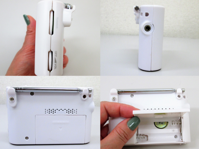 ノベルティ:スピーカー付きワイドFM&AMラジオ