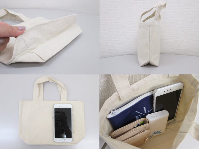 ノベルティ:キャンバスデイリートート(S) ナチュラル