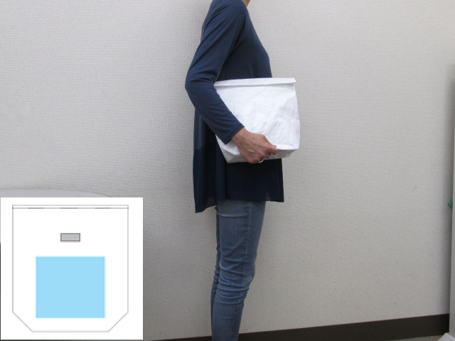 ノベルティ:ランチバッグ(タイベック製) 白