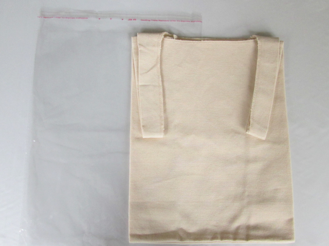 ノベルティ:キャンバスマルシェバッグ ナチュラル