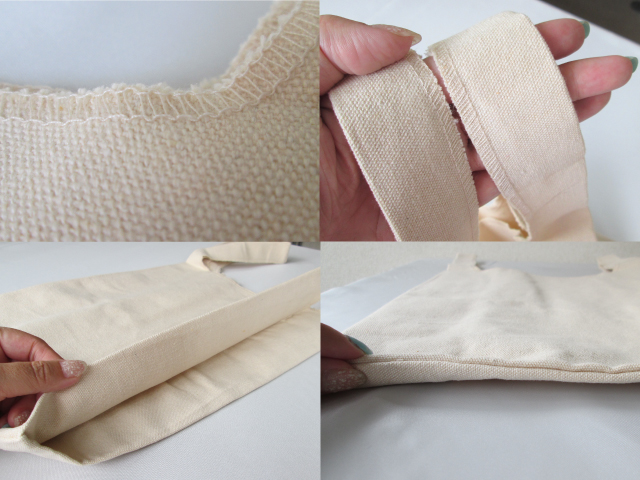 ノベルティ:キャンバスマルシェバッグ ナチュラル