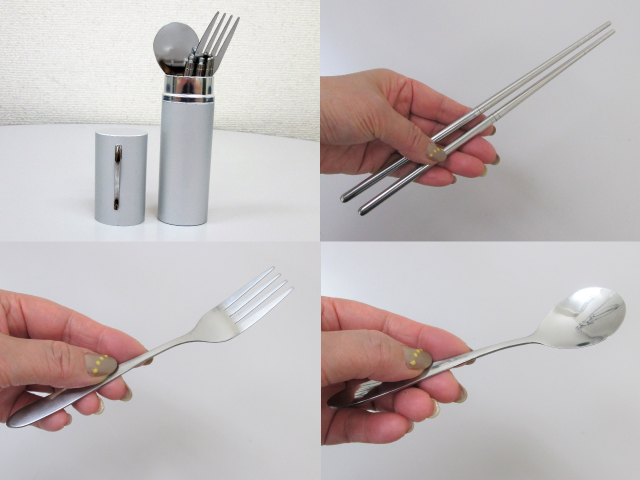 ノベルティ:ケータイカトラリー