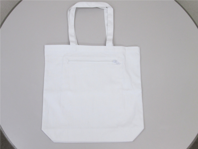キャンバスエコバッグ(大) 白
