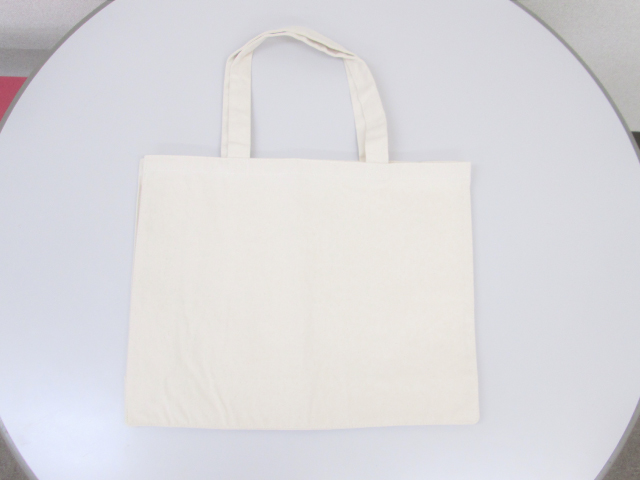 ノベルティ:キャンバスカレッジトート(L)ワイド ナチュラル