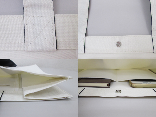 ノベルティ:ボックスコンビトート ネイビーブルー