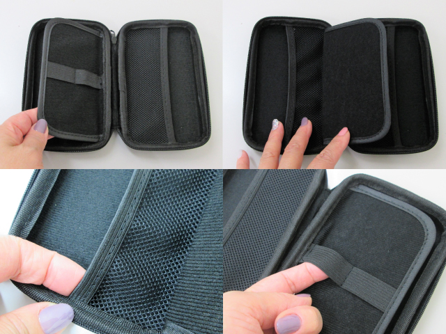 ノベルティ:モバイルアクセサリーケース(M) ブラック