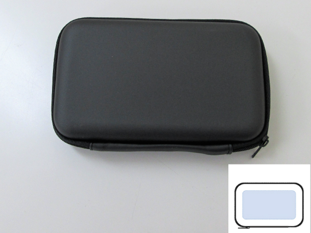 ノベルティ:モバイルアクセサリーケース(M) ブラック