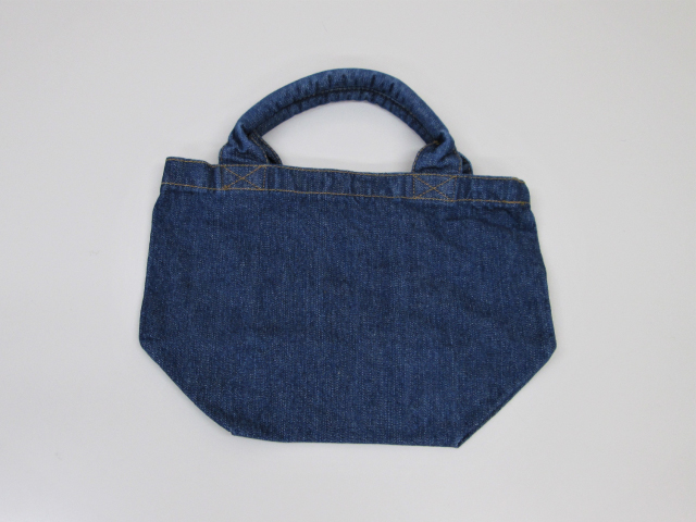 ウォッシュデニムトート(S) ウォッシュブルー