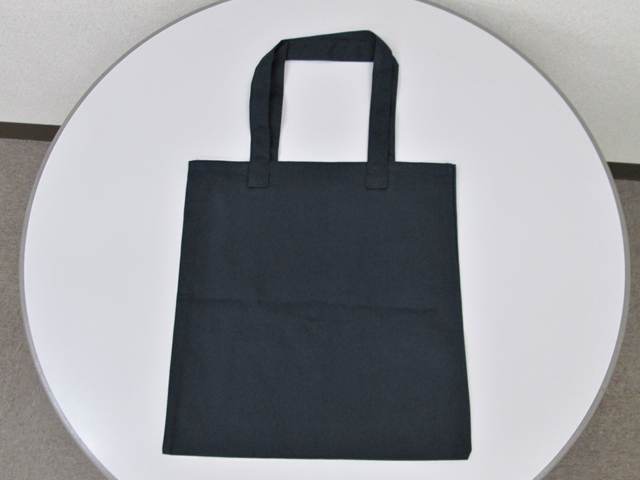 厚手コットンバッグ（M） ネイビー