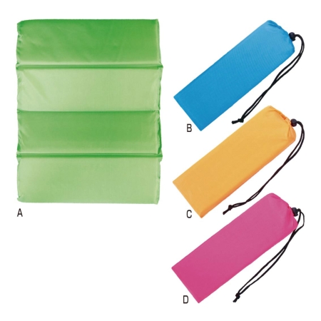 ソロア クッションシート（巾着付） A/グリーン