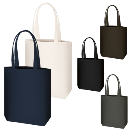 ライトキャンバスタウントート(M) ナイトブラック