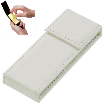 ノベルティ:≪セール品 在庫売切廃盤≫ ふせんケース小 白