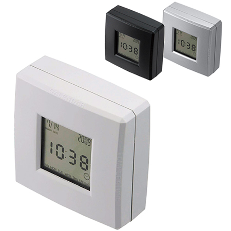 <ギフト用ラッピングバッグプレゼント 12/31迄> 4ファンクションクロック/ミニ 白